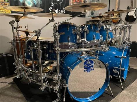 blue drum set  sale