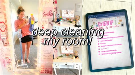 Deep Cleaning Organizing My Room Satisfying Clean With Me