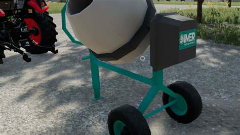 Imer Concrete Mixer Fs22 Kingmods