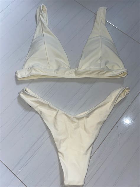 Shein White Bikini On Carousell