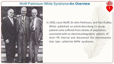 Wolf Parkinson Syndrome By Dr Hasan Mahmud