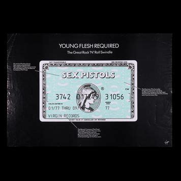 Lot Sex Pistols The The Great Rock N Roll Swindle Withdrawn Promotional Poster