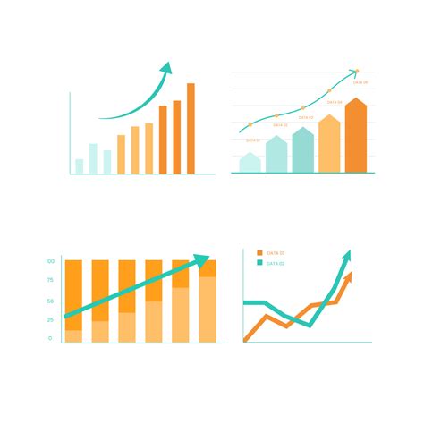 Free Growth Graph Vector Template to Edit Online