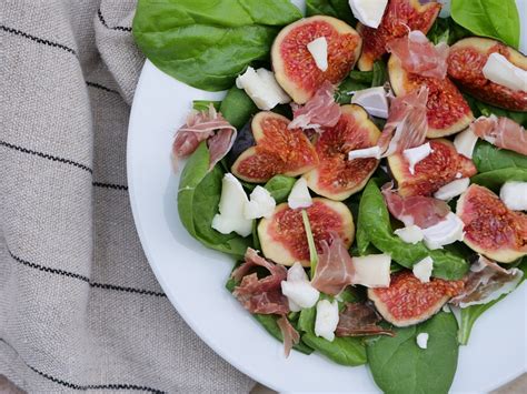 Salade De Figues Ch Vre Jambon Cru Aux Fourneaux