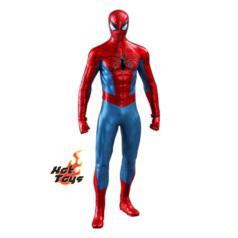 Hot Toys 1 6 12x22 VGM43 Spider Man Armor MK IV Suit Figure Ritoyou