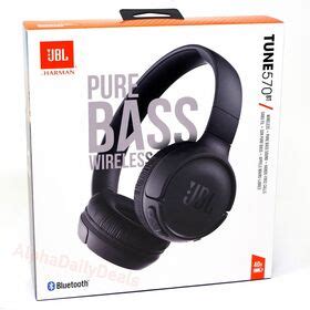 JBL Tune 570BT On-Ear Wireless Bluetooth Headphones with Pure Bass ...