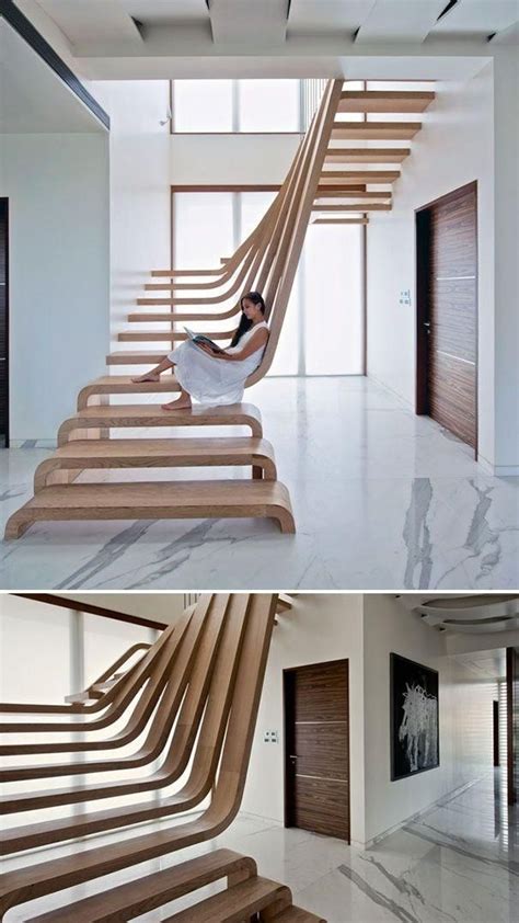 Modelos De Escadas Internas Diferentes E Criativas Stairs Design