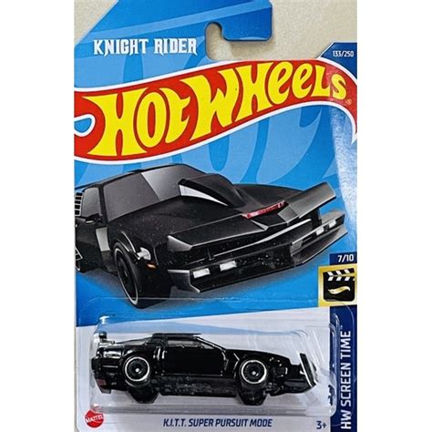 風火輪 Hot Wheels 霹靂遊俠 超級模式 KITT K I T T SUPER PURSUIT MODE 蝦皮購物