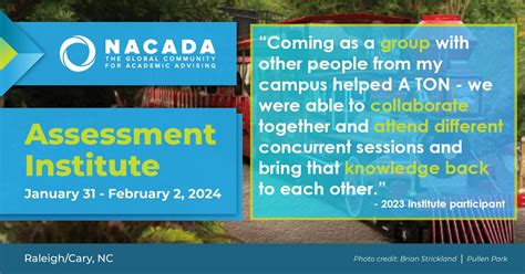 Nacada On Linkedin Assessment Institute