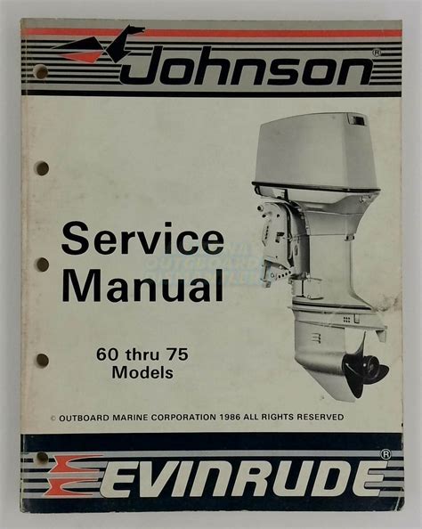 Johnson Evinrude 1972 Repair Service Manual 6