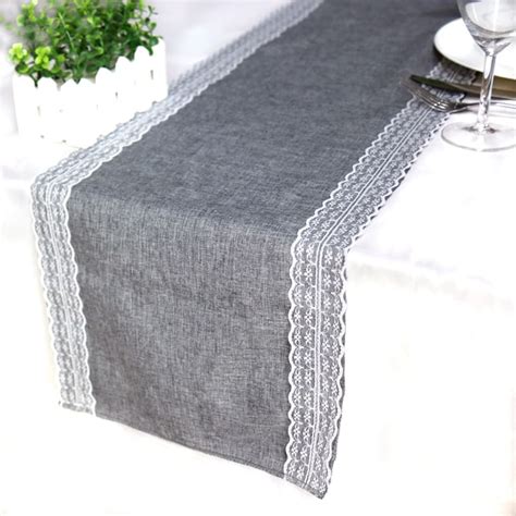 Chemin De Table Toile De Jute Pour No L Jutes