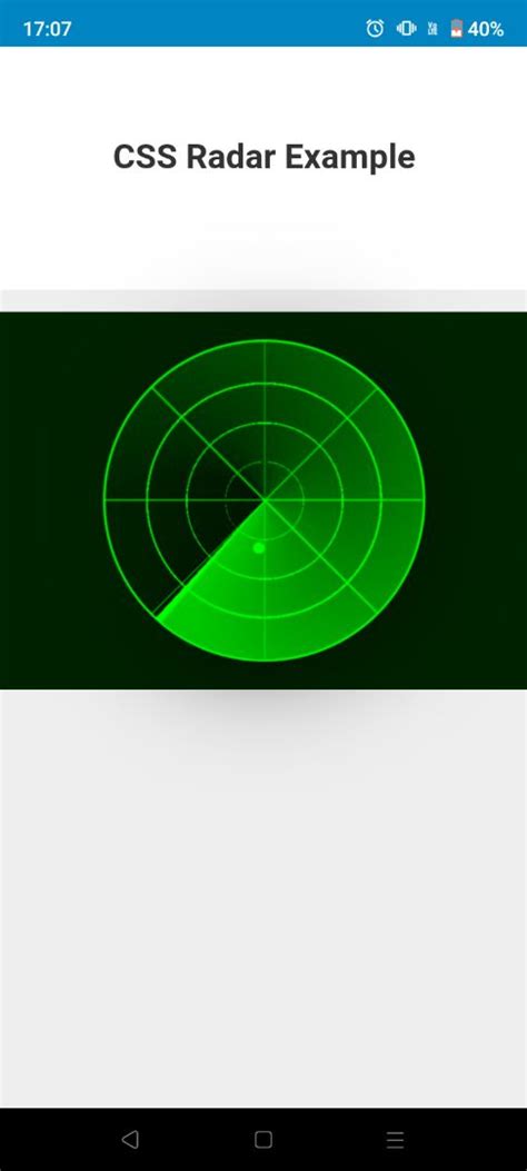 Sketchub Radar Animation Using Css