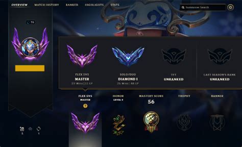 Conta Mestre Flex E Diamante 1 Soloq League Of Legends Contas Ggmax