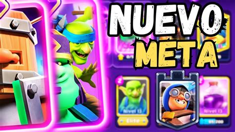 NUEVO META Mazo De Gigante Duende Y Reclutas Reales EVOLUCIONADOS