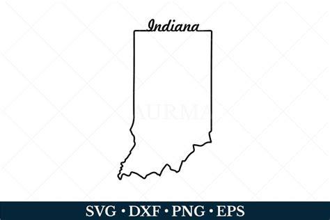 Indiana State Svg 2032875