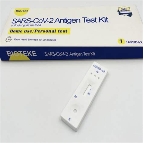 Antigen Test Kit TC1002 Bioteke Corporation COVID 19 SARS COV 2