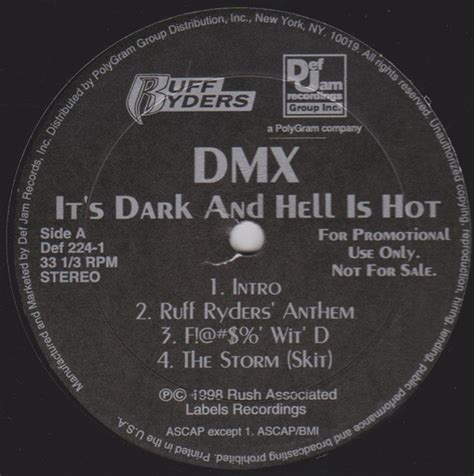 Dmx It S Dark And Hell Is Hot Vinyl Records LP CD On CDandLP