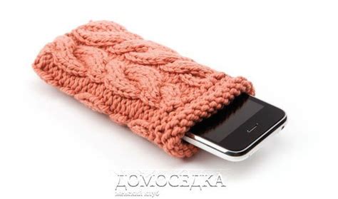 Чехол для телефона спицами
