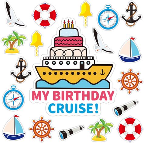 Amazon Pcs Cruise Door Decorations Birthday Magnetic Cruise