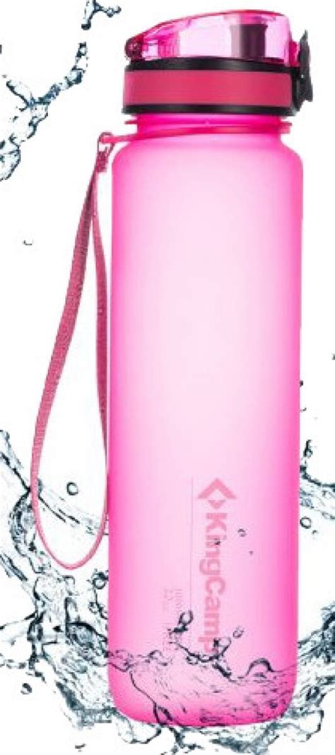 Бутилка KingCamp Tritan Bottle 1000ML для води pink Розовый KA1136_PINK ...