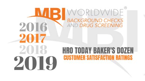 MBI Worldwide Background Checks Drug Screening Celebrates Four