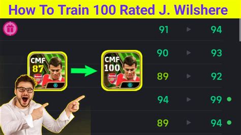 How To Train 100 Rated J Wilshere In E Football How To Train Free