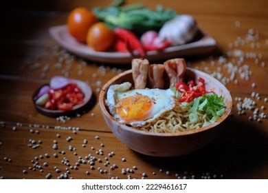 Indomie Noodles Egg Sausage Stock Photo 2229461617 | Shutterstock