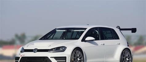 Volkswagen Golf race car concept unveiled - SlashGear