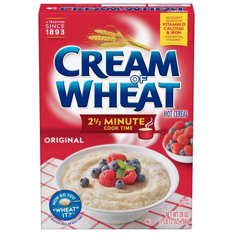 Cream Of Wheat Hot Cereal Original Shop Oatmeal Hot Cereal At H E B