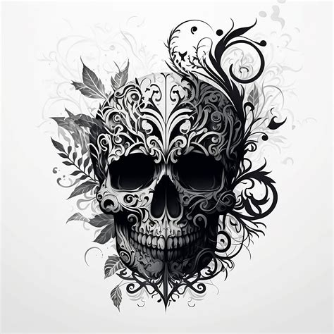 women skull tattoo 6