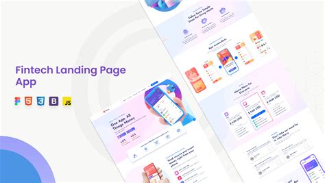 Fintech Landing Page Figma