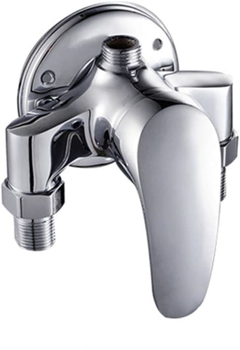 Siderit Wall Mounted Chrome Shower Faucet With Hot Cold India Ubuy