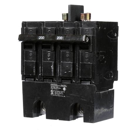 Siemens 200 Amp Double-Pole 22Ka Type Qpph Circuit Breaker-Q2200Bh ...