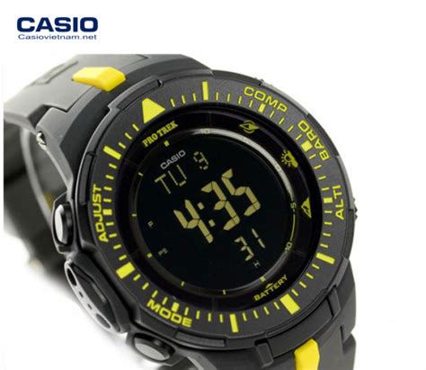 Ng H Casio Protrek Prg A Dr Nam D Y Nh A Pin N Ng L Ng