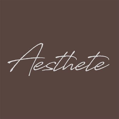 AESTHETE OFFICIAL | LINE SHOPPING