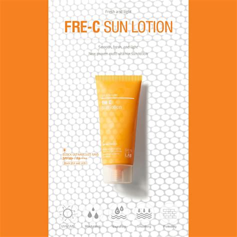 Buy SKIN&LAB Fre-C Sunscreen Lotion, 50Ml (Spf50+, Pa++++)-Sunscreen ...
