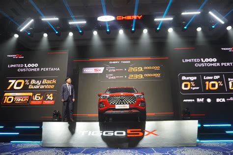 Chery TIGGO 5X Meluncurkan Harga Resmi Mulai Rp 239 000 000 Dengan