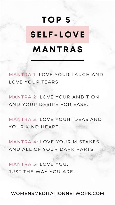 Top 5 Effective Self Love Mantras To Live By Self Love Self Love