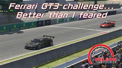 Branching Out IRacing Ferrari GT3 Fixed At LeMans YouTube