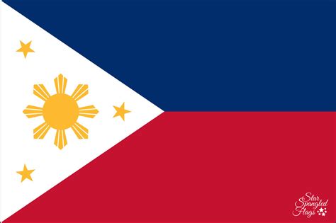 Flag of the Philippines for sale, Nylon, Buy - Star Spangled Flags