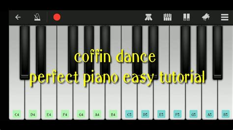 Coffin Dance Astronomia Perfect Piano Easy Tutorial Youtube