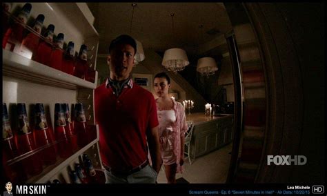 Naked Lea Michele In Scream Queens