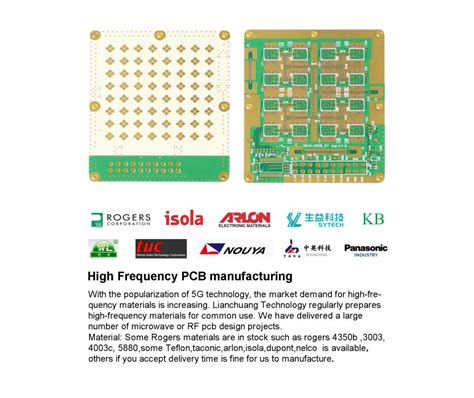 4 22 Layer Multilayer Circuit Board Fr 4 PCB 94 V0 RF PCB PCB