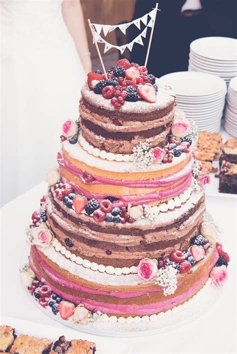 30 wunderschöne Naked Cake Ideen für Hochzeit Hochzeitskiste