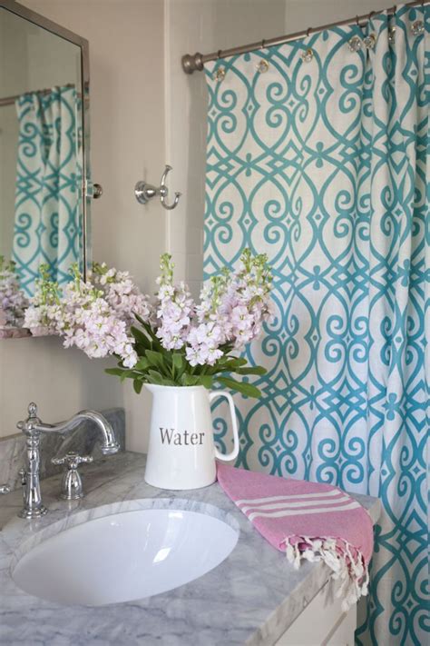 Shower Curtain With Grommets Tutorial Cedar Hill Farmhouse