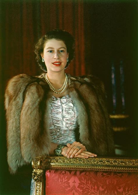 Graceful Queen Elizabeth II In Color