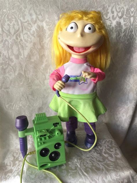 2000 Rugrats Angelica Sing N Swing Karaoke Doll Microphone Viacom 1928827960