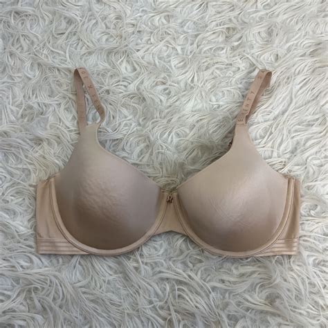 Savage X Fenty Womens Nude Padded Bra Size 36D Solid Gem