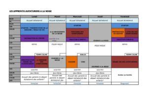 Programme Vacances AADEC