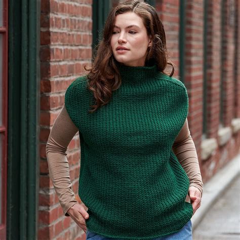 Knitting Patterns Galore Rib Knit Tunic